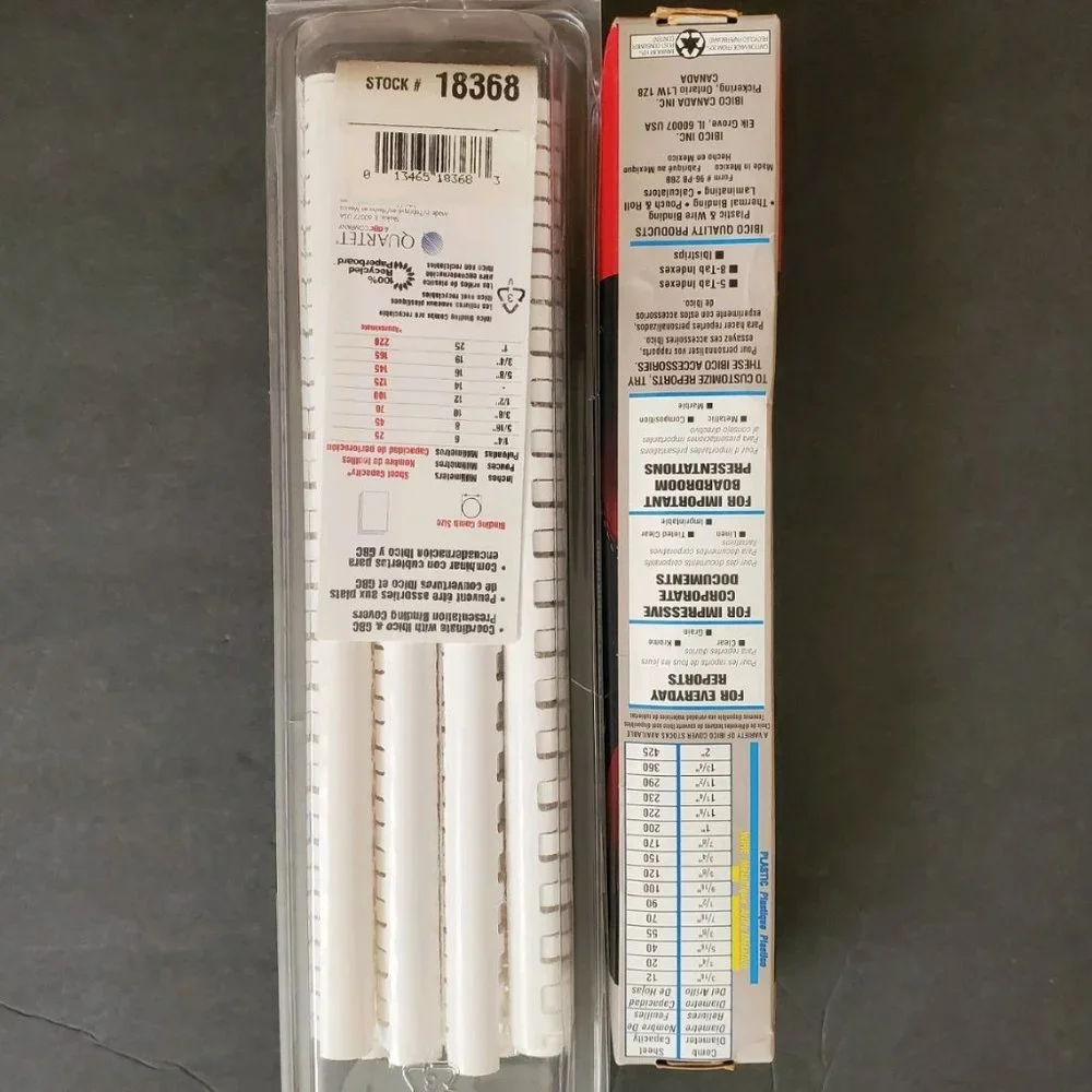 Plastic Binding Combs - Ibico